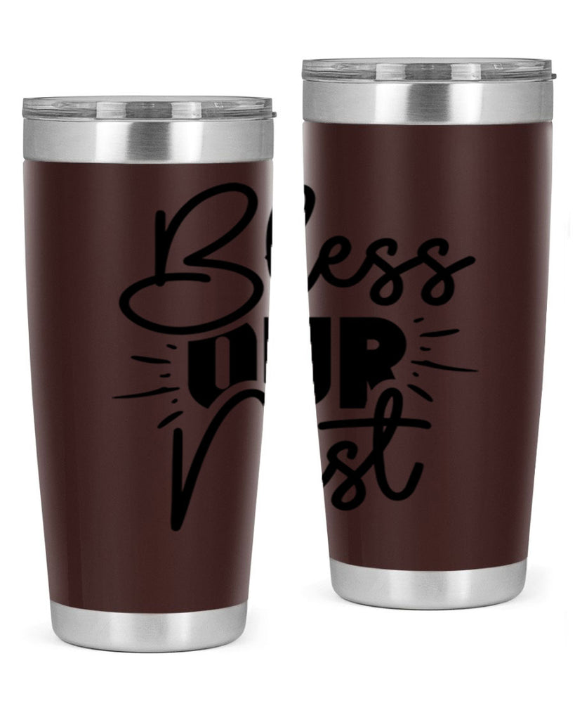 Bless Our Nest 52#- spring- Tumbler