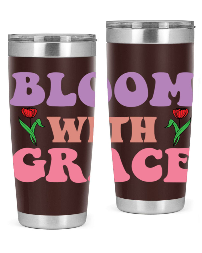 Bloom with Grace  90#- spring- Tumbler