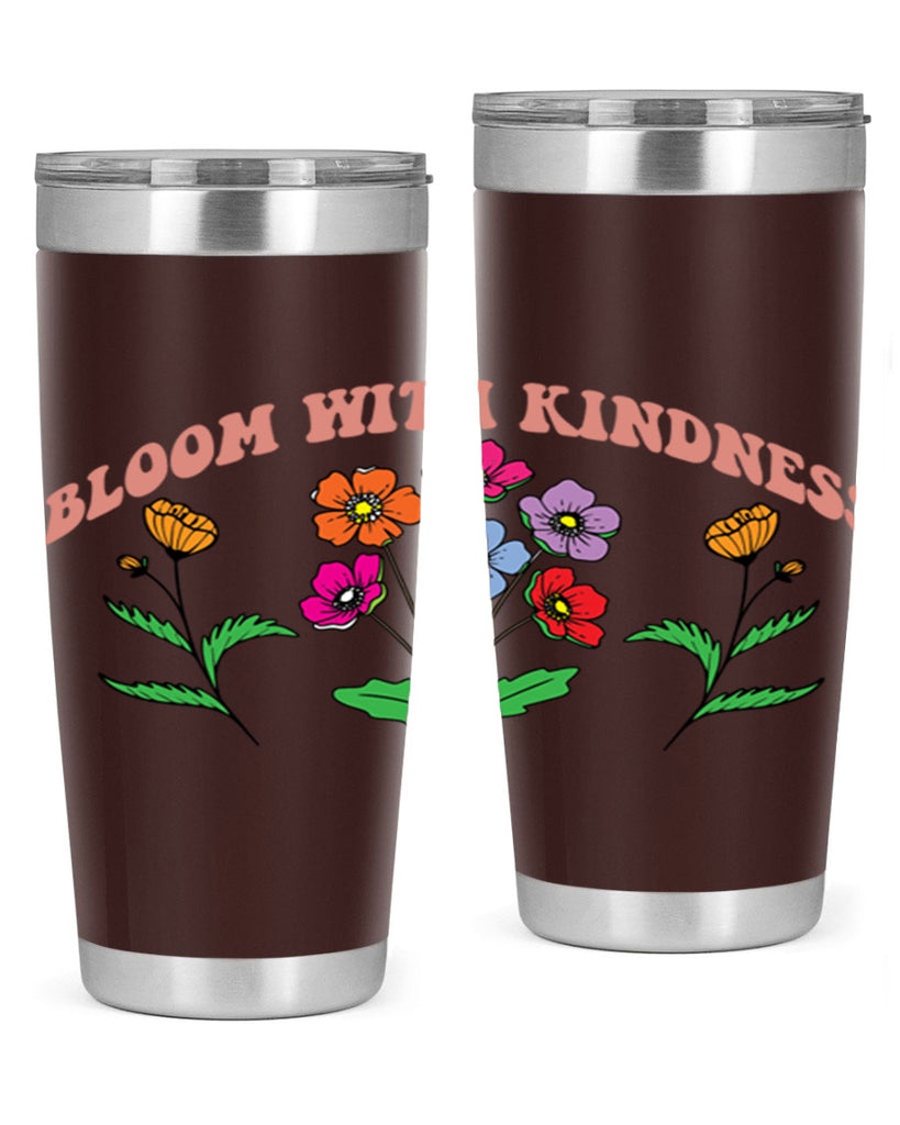 Bloom with Kindness  92#- spring- Tumbler
