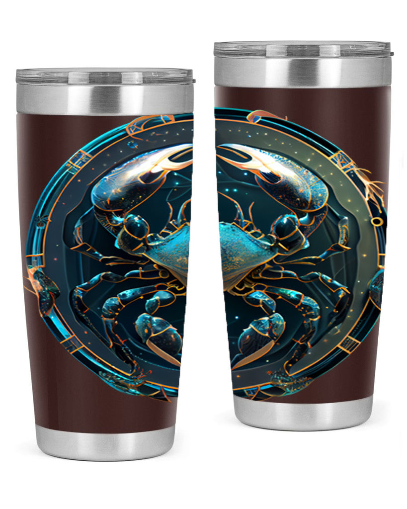 Cancer 147#- zodiac- Tumbler