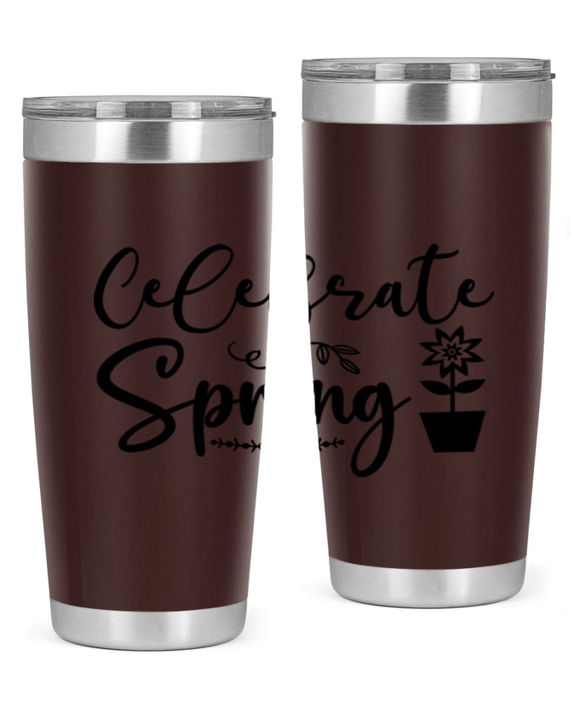 Celebrate Spring 101#- spring- Tumbler