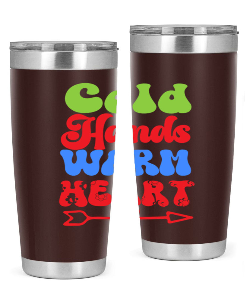 Cold hands warm heart 52#- winter- Tumbler