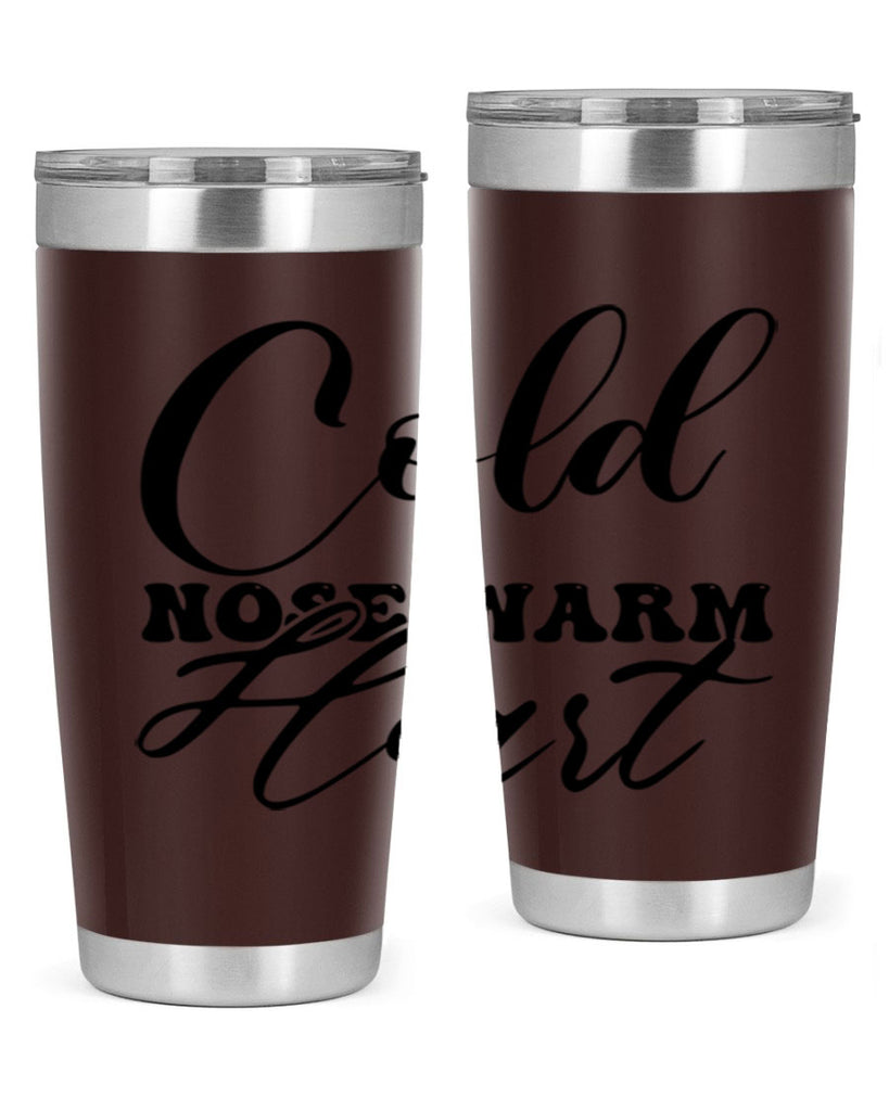 Cold nose warm heart 56#- winter- Tumbler