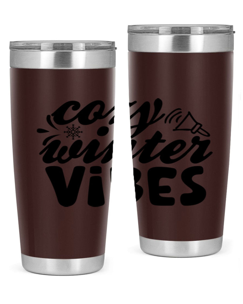 Cozy Winter Vibes 67#- winter- Tumbler