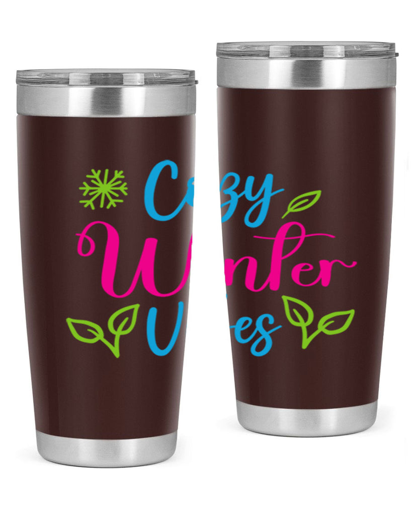 Cozy Winter Vibes 73#- winter- Tumbler