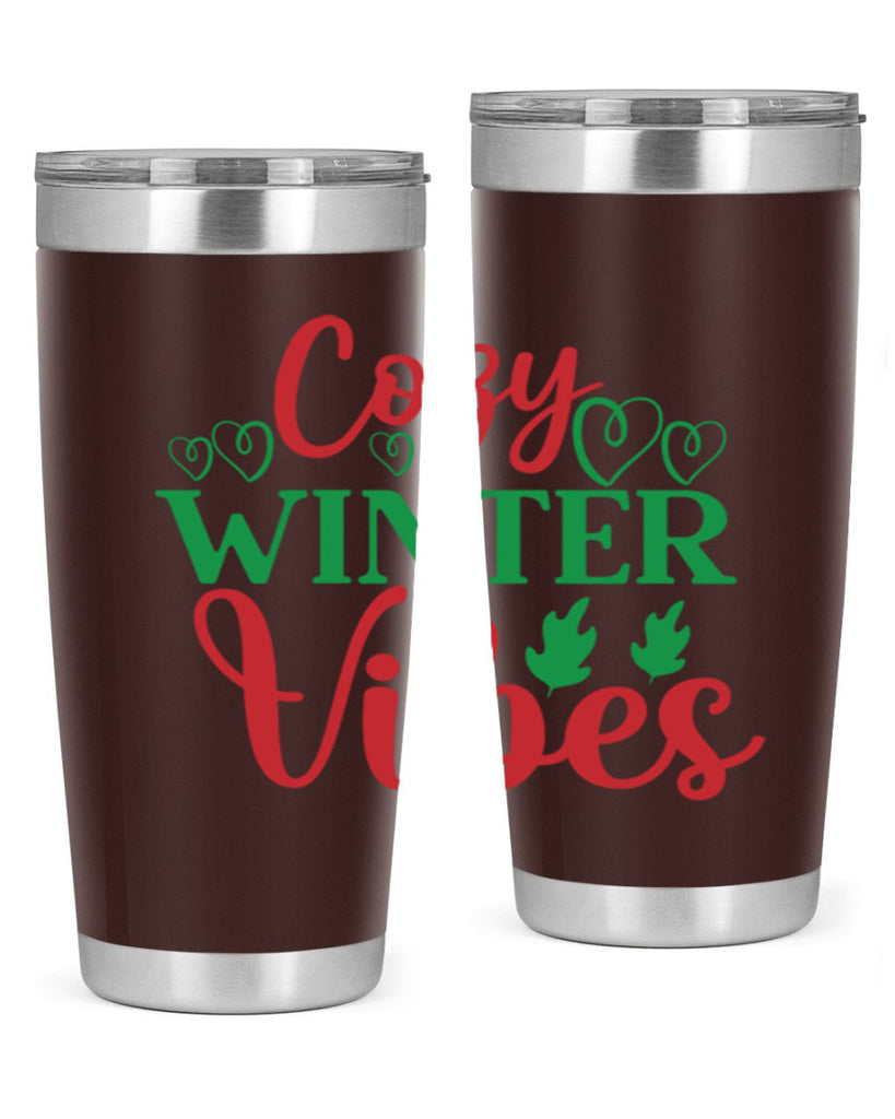 Cozy Winter Vibes 74#- winter- Tumbler