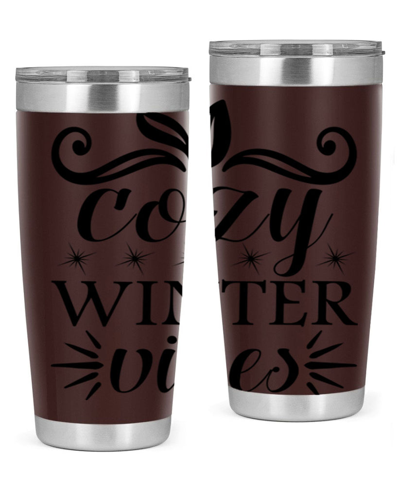 Cozy Winter Vibes 78#- winter- Tumbler