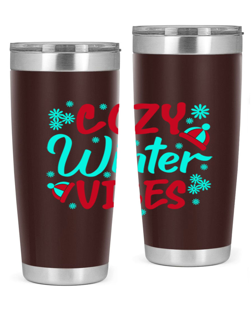 Cozy Winter Vibes Winter 83#- winter- Tumbler