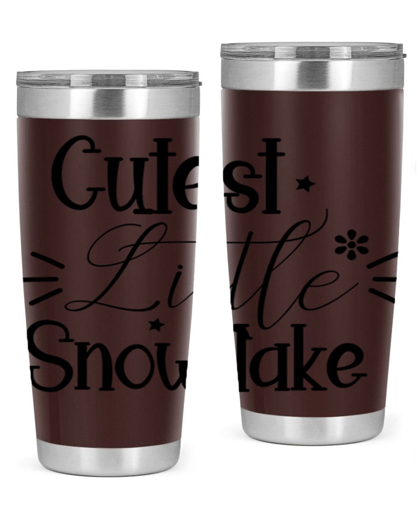 Cutest Little Snowflake90#- winter- Tumbler