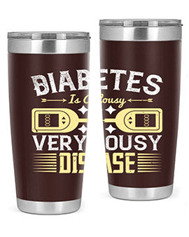 Diabetes is a lousy Very lousy disease Style 1#- diabetes- Tumbler