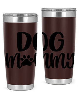Dog Mommy Style 24#- dog- Tumbler