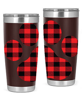Dog Paw Style 94#- dog- Tumbler