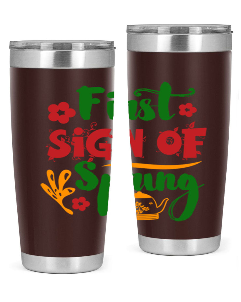 First Sign of Spring 139#- spring- Tumbler
