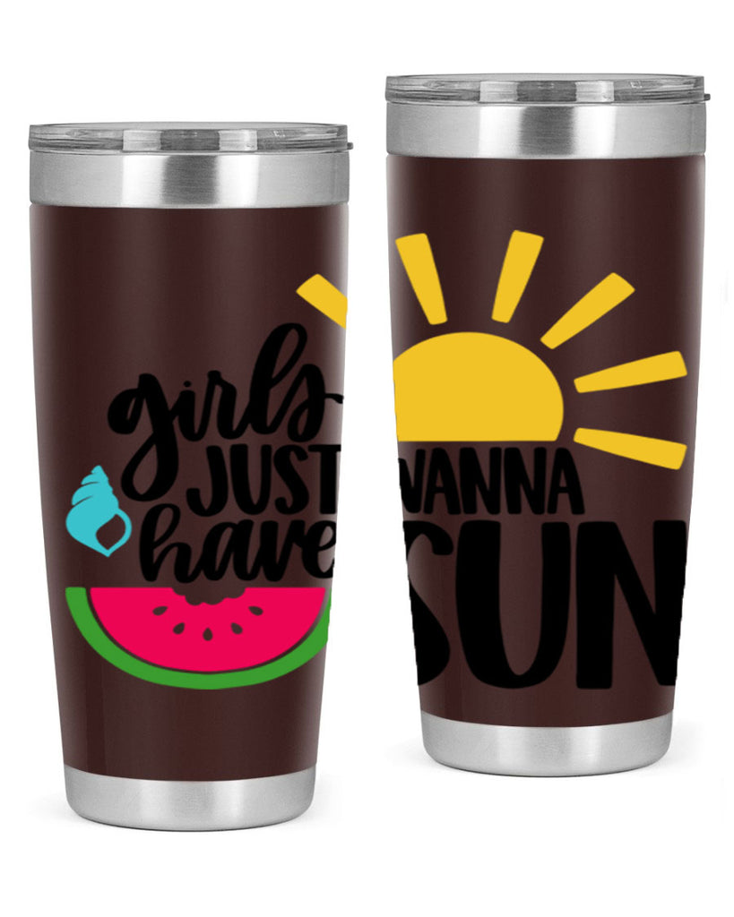 Girls Just Wanna Have Sun Style 44#- summer- Tumbler