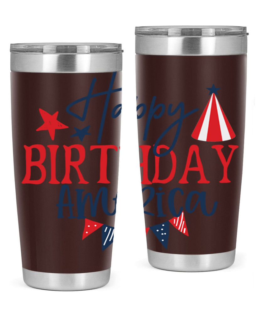 Happy Birthday america Style 30#- Fourt Of July- Tumbler