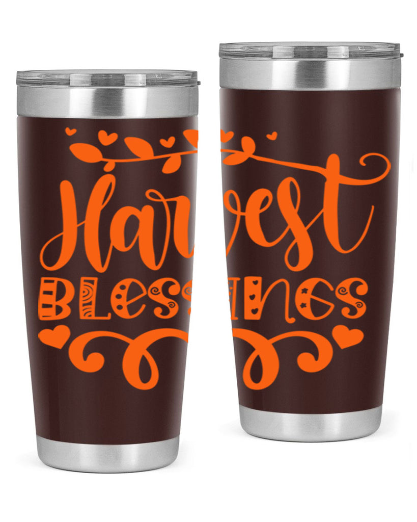 Harvest Blessings 266#- fall- Tumbler