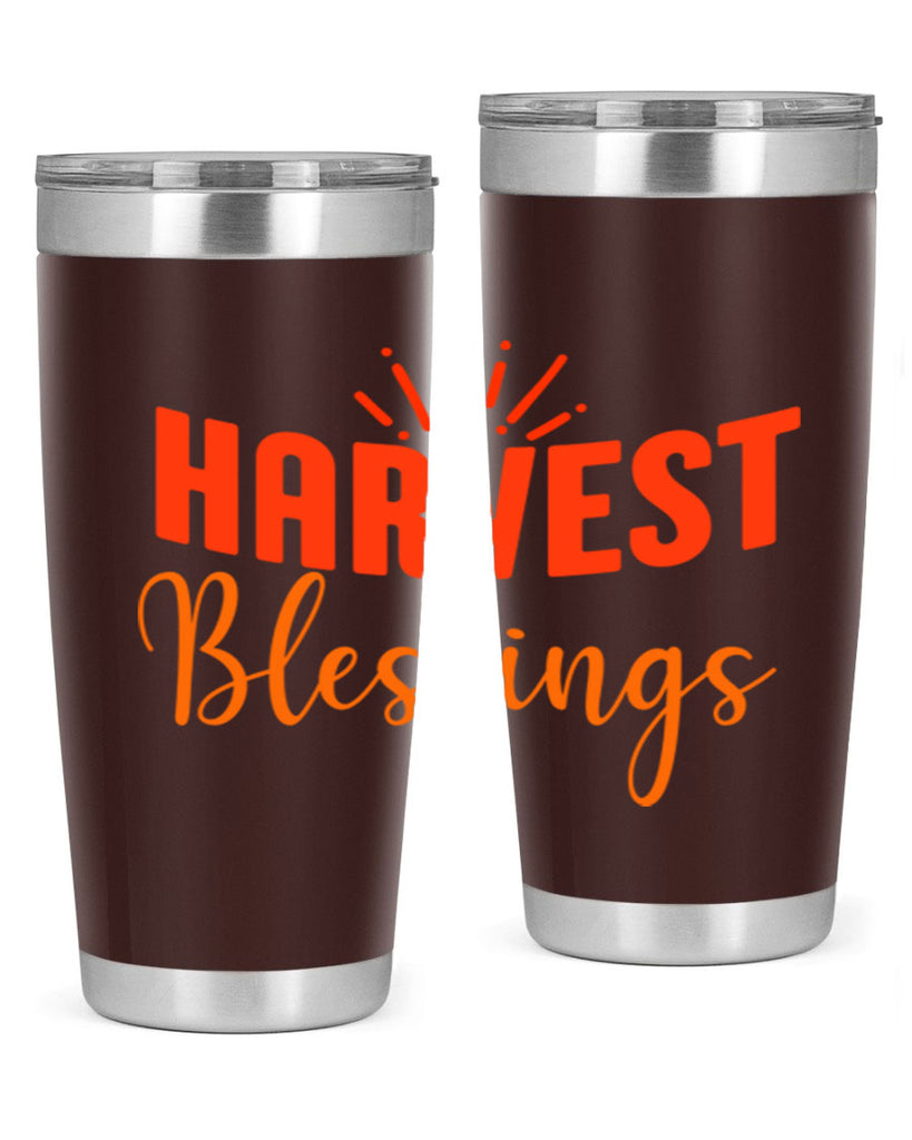 Harvest Blessings Design 264#- fall- Tumbler