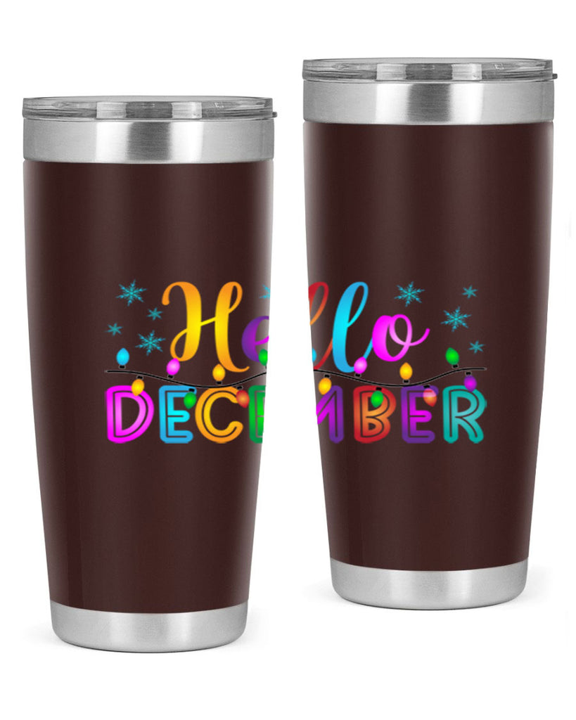 Hello December Winter 177#- winter- Tumbler