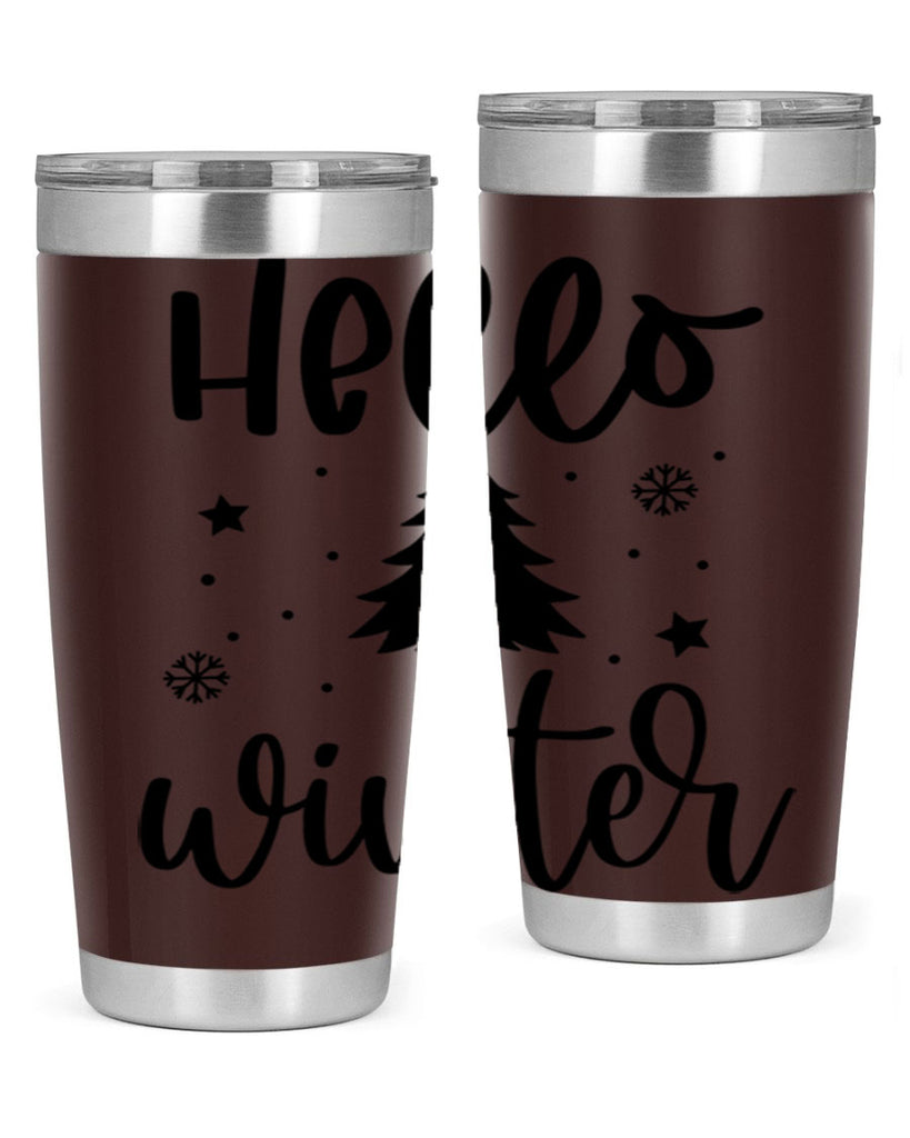 Hello Winter 162#- winter- Tumbler
