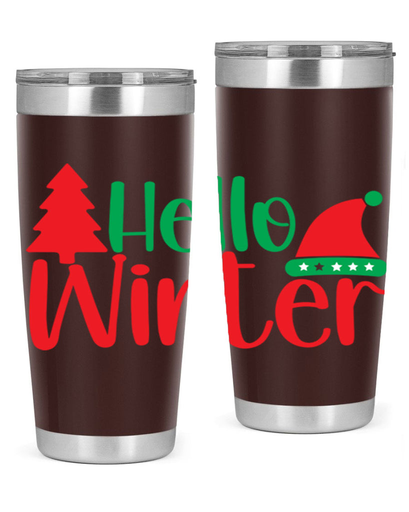 Hello Winter 180#- winter- Tumbler