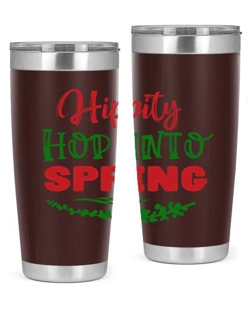 Hippity Hop into Spring 239#- spring- Tumbler