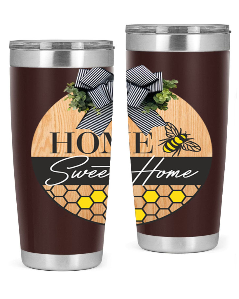 Home Sweet home bee and hive Mockup241#- spring- Tumbler
