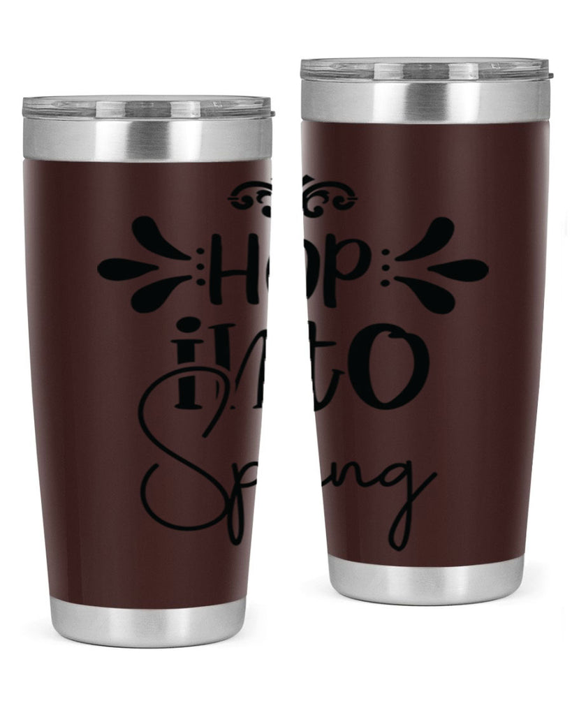 Hop into Spring 247#- spring- Tumbler