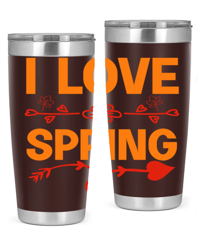 I love spring 271#- spring- Tumbler