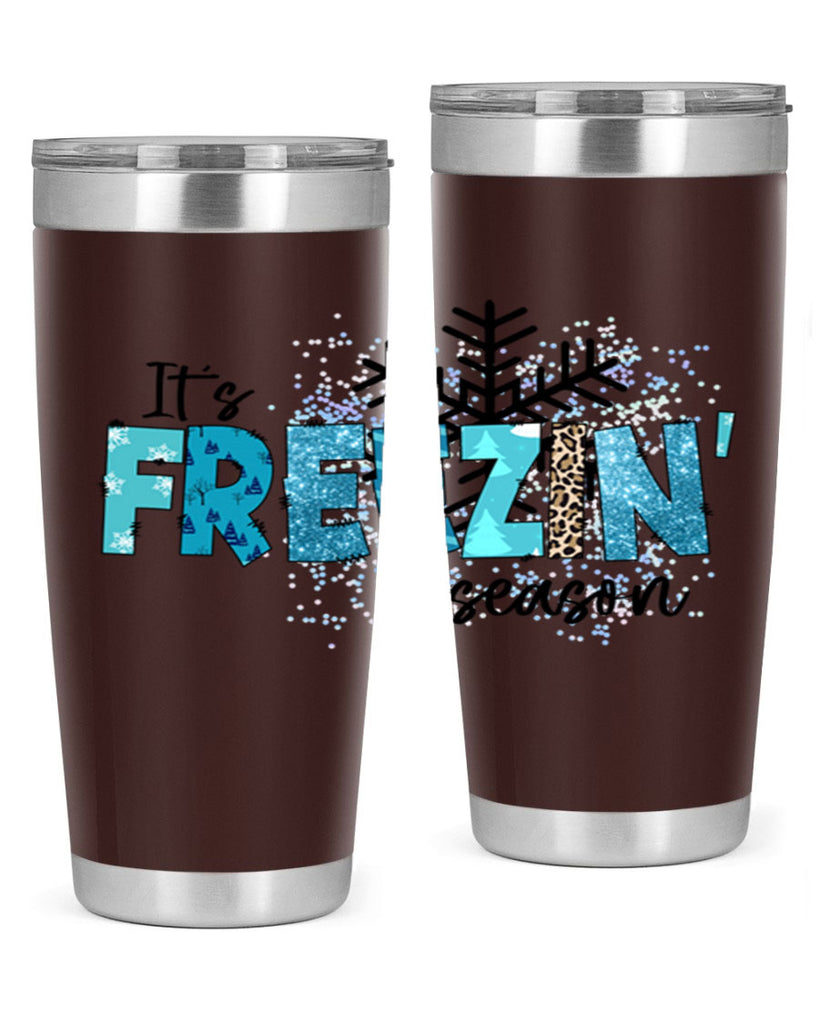It s freezin season 266#- winter- Tumbler