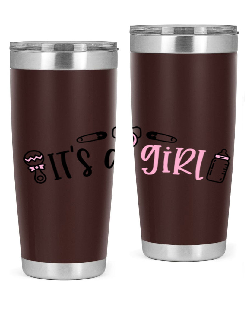 Its A Girl Style 78#- baby- tumbler