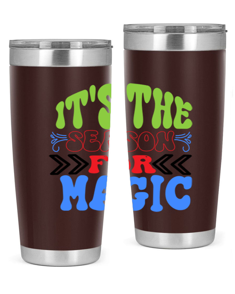 Its the season for magic 260#- winter- Tumbler