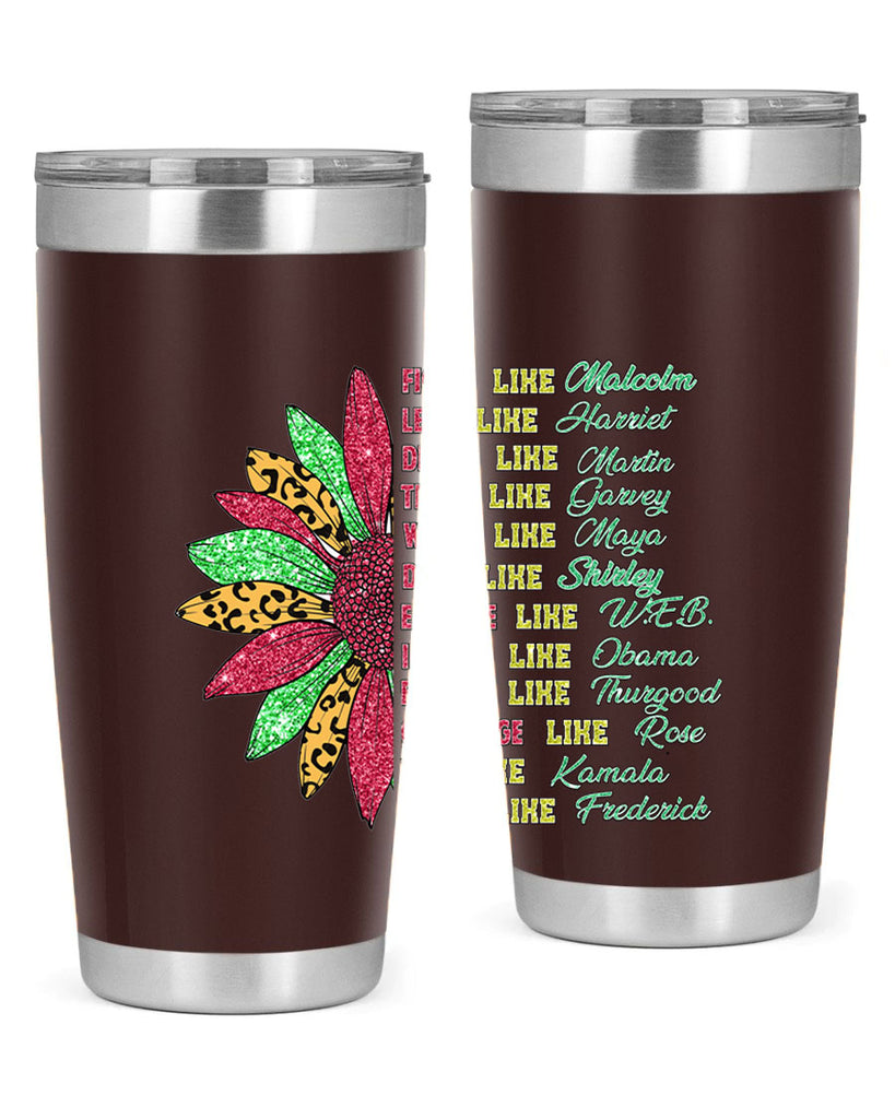Juneteenth Sunflower Design 17#- Juneteenth- tumbler