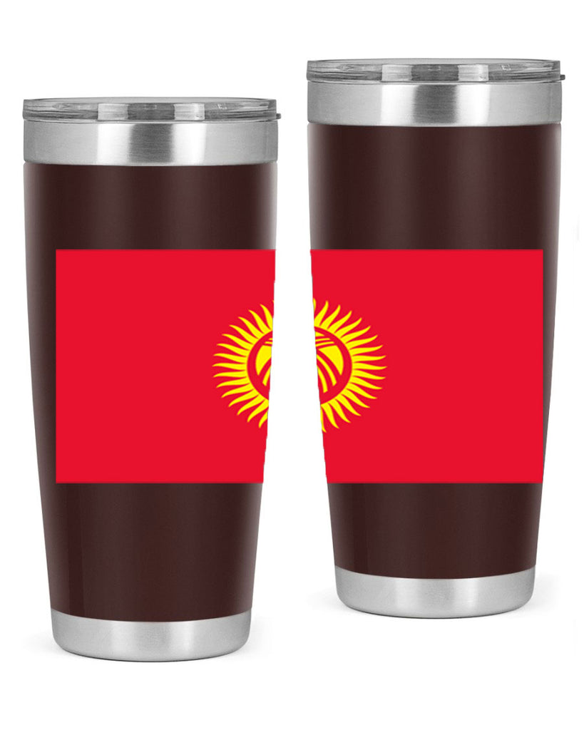 Kyrgyzstan 106#- world flags- Tumbler