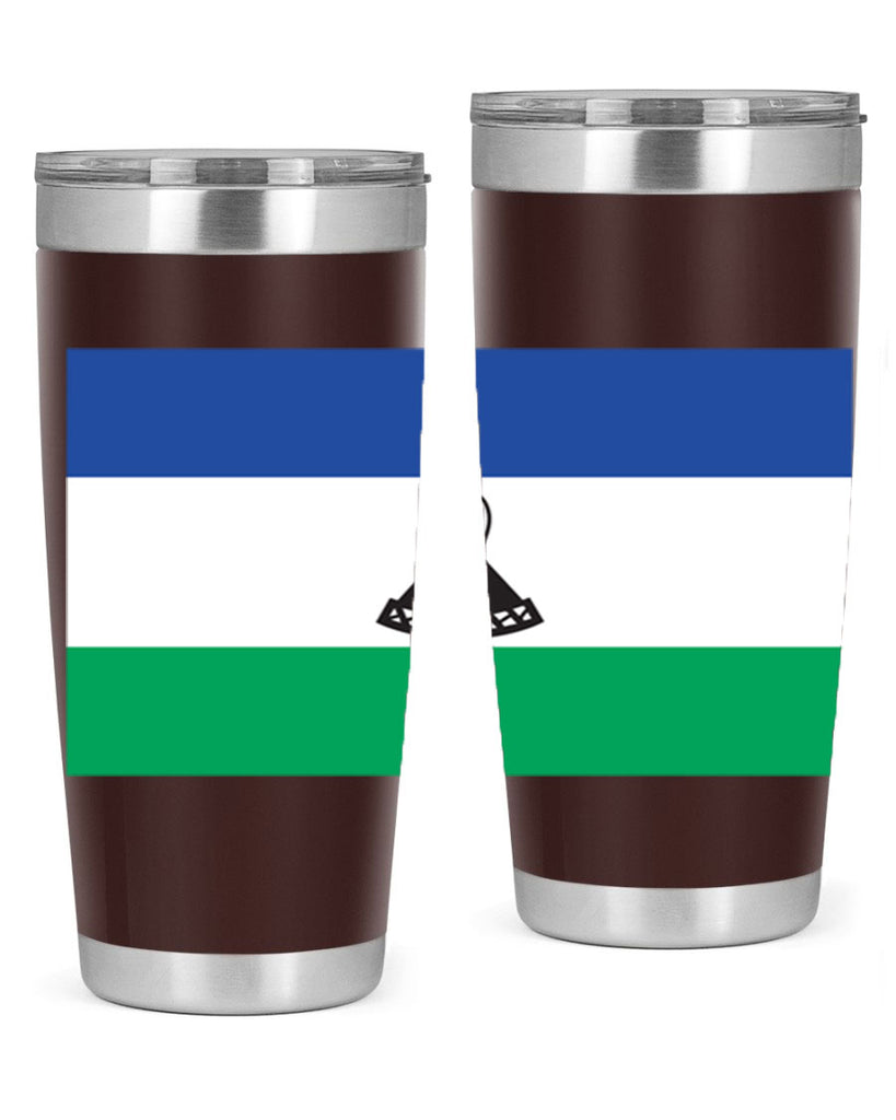Lesotho 102#- world flags- Tumbler