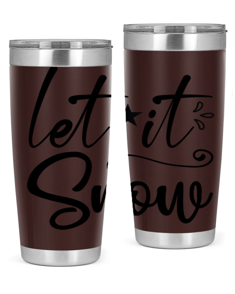 Let it snow 292#- winter- Tumbler