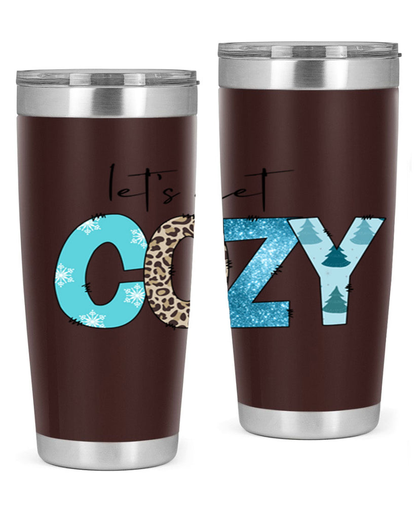 Let s cozy 295#- winter- Tumbler