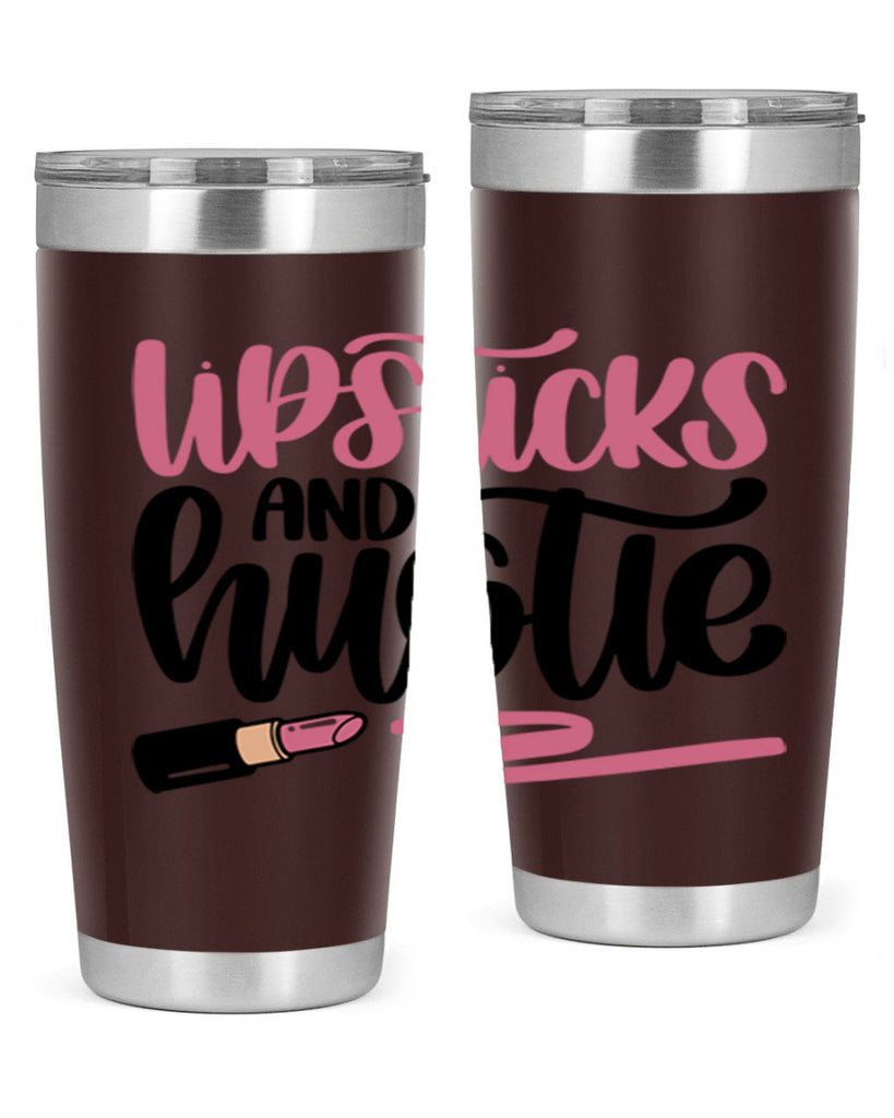 Lipstick And Hustie Style 59#- make up- Tumbler