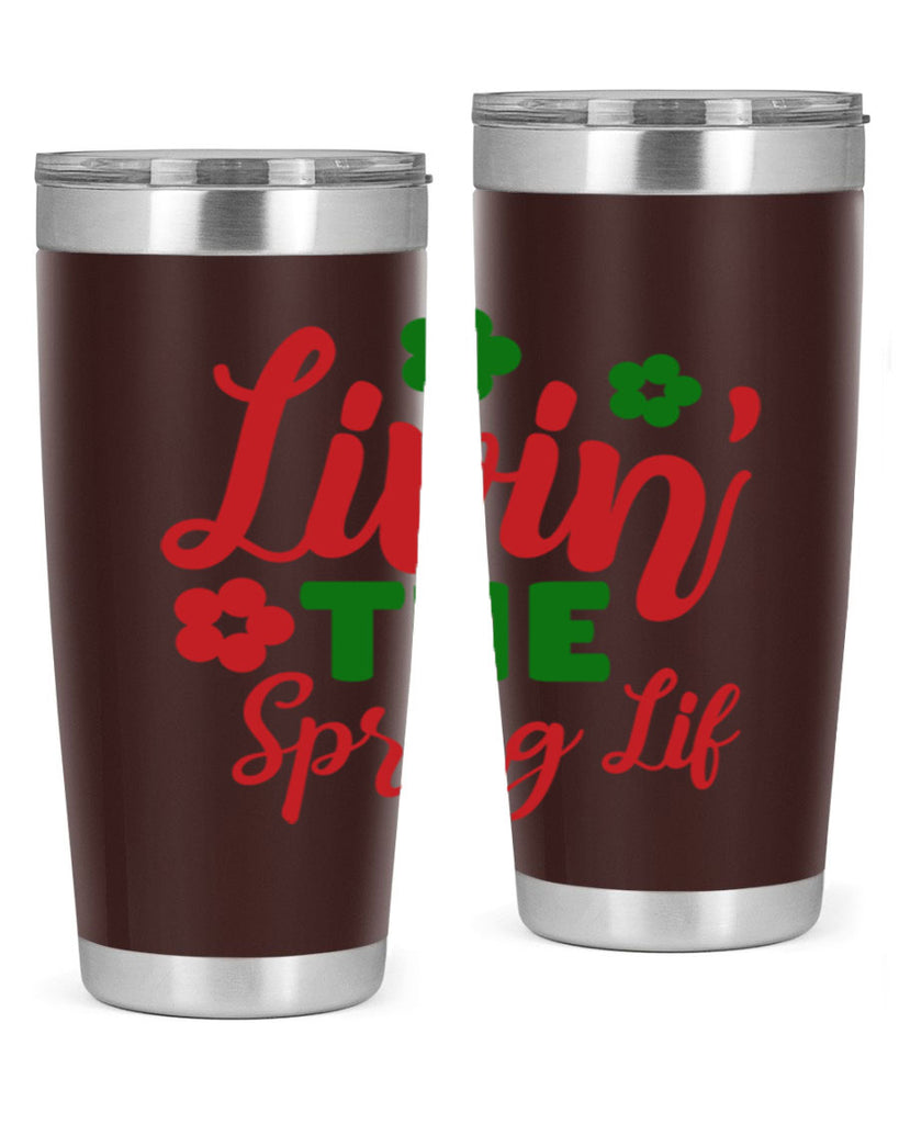 Livin the Spring Lif 317#- spring- Tumbler