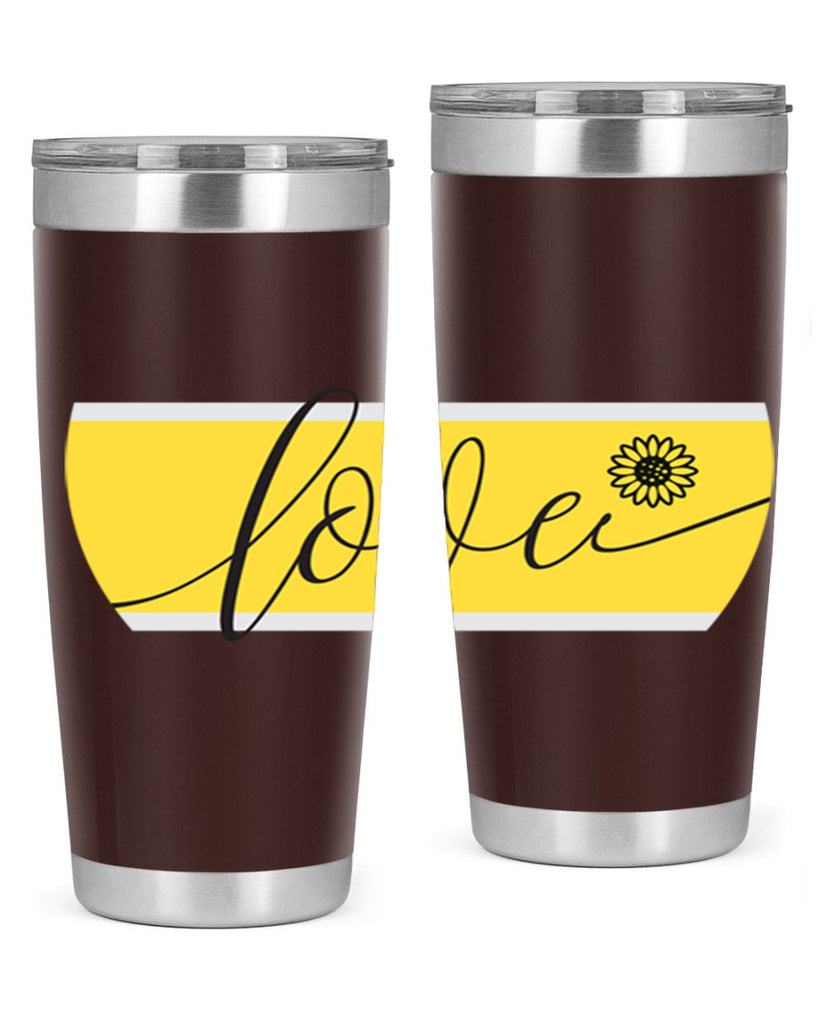 Love and daisy327#- spring- Tumbler