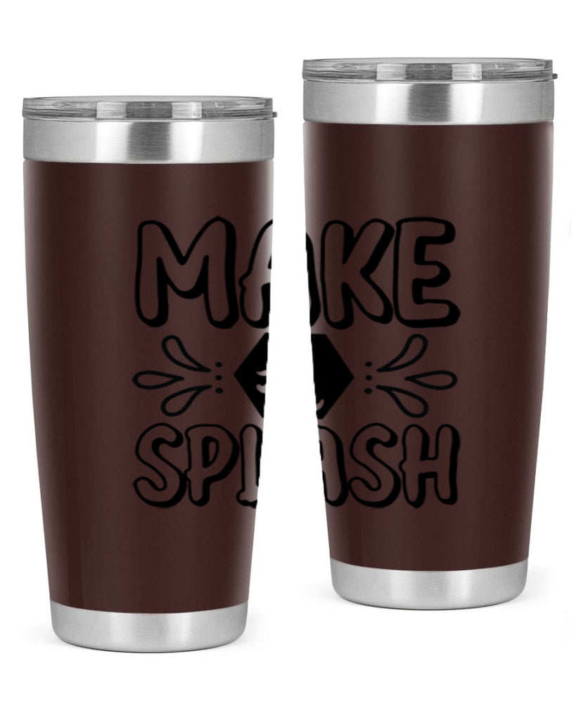 Make a splash 310#- mermaid- Tumbler
