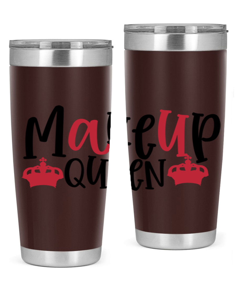 Makeup Queen design Style 223#- make up- Tumbler