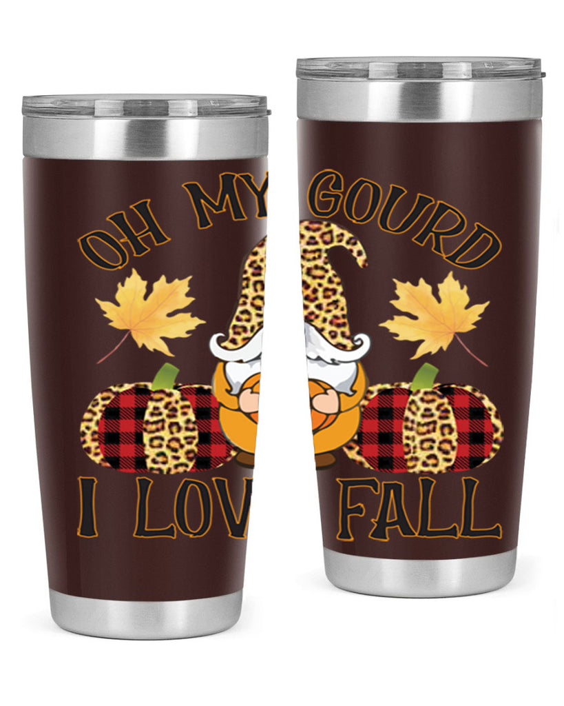 Oh My Gourd I Love Fall 456#- fall- Tumbler