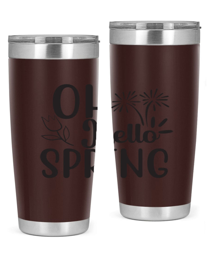 Oh hello spring 358#- spring- Tumbler