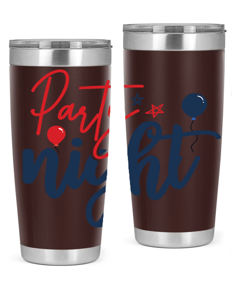 Party Night Style 84#- Fourt Of July- Tumbler