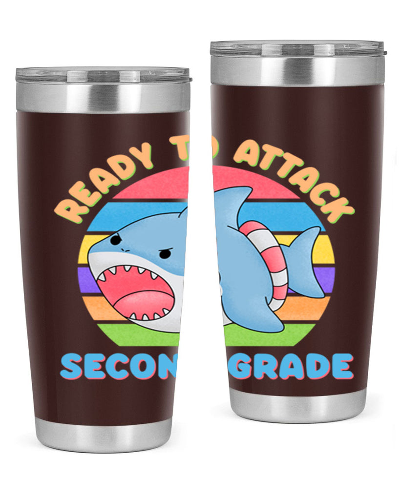 Ready to Attack 2nd Grade 19#- second grade- Tumbler