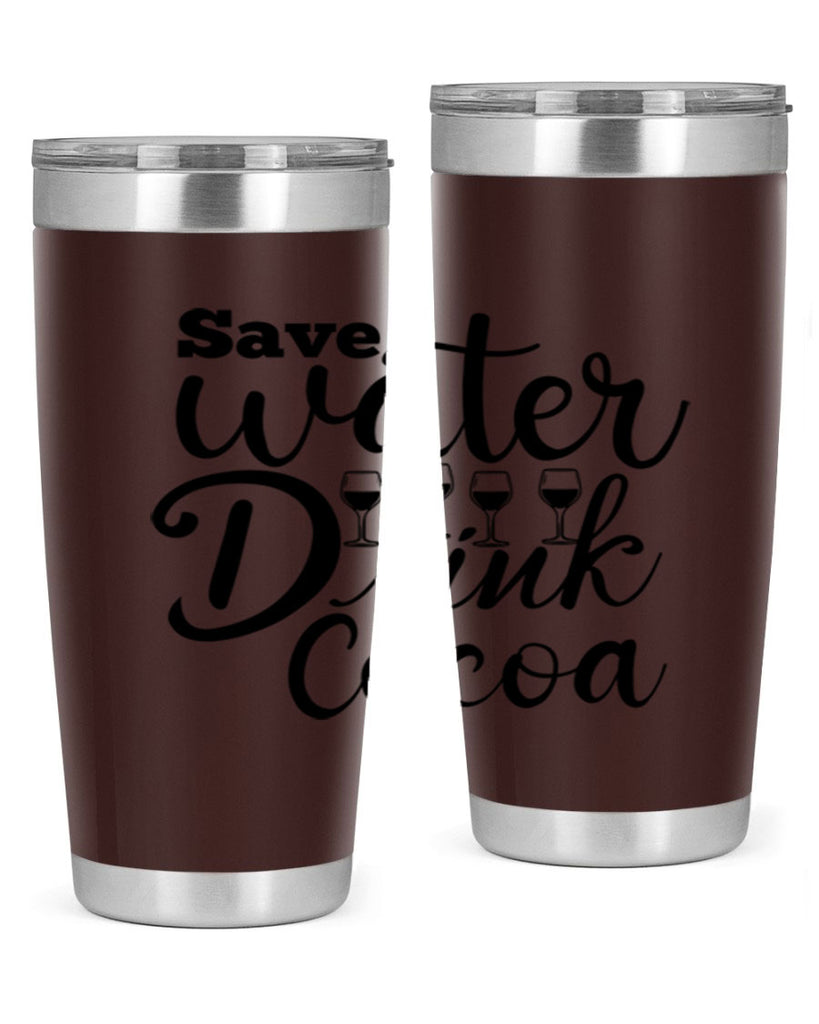 Save Water Drink Cocoa 353#- winter- Tumbler