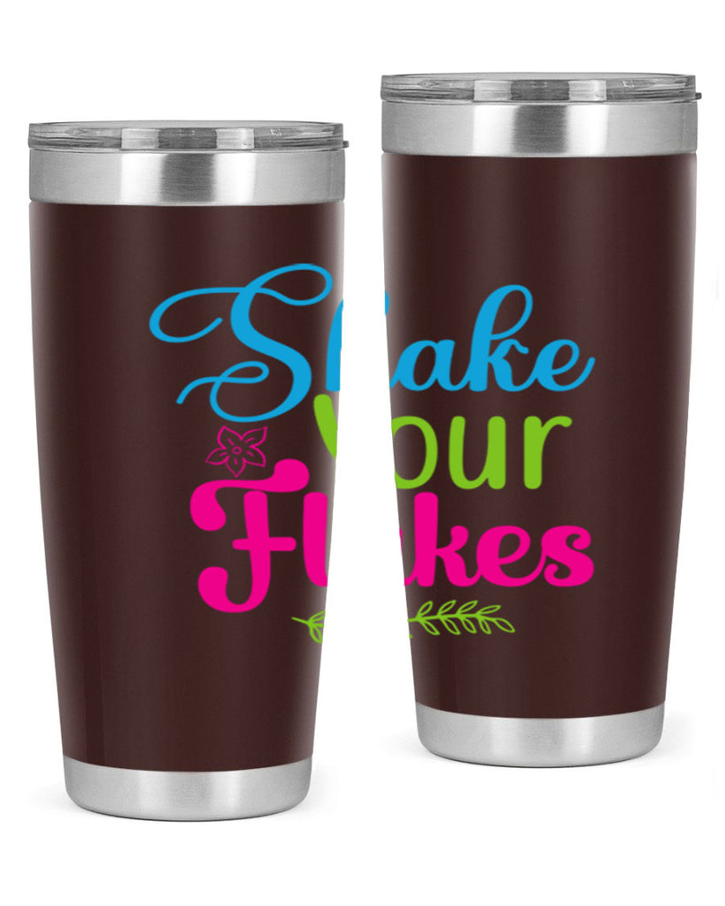 Shake Your Flakes 356#- winter- Tumbler