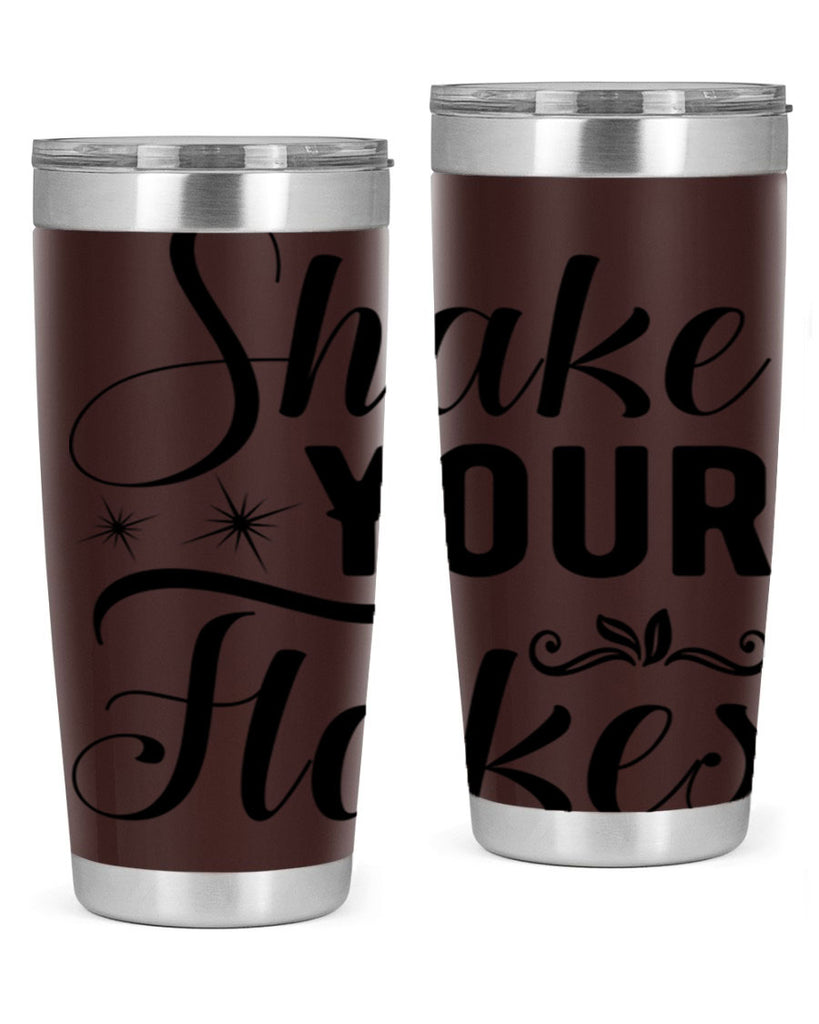 Shake Your Flakes 362#- winter- Tumbler