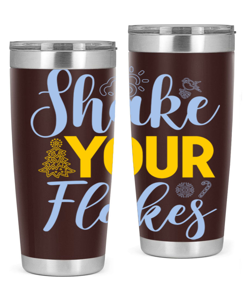 Shake your flakes361#- winter- Tumbler