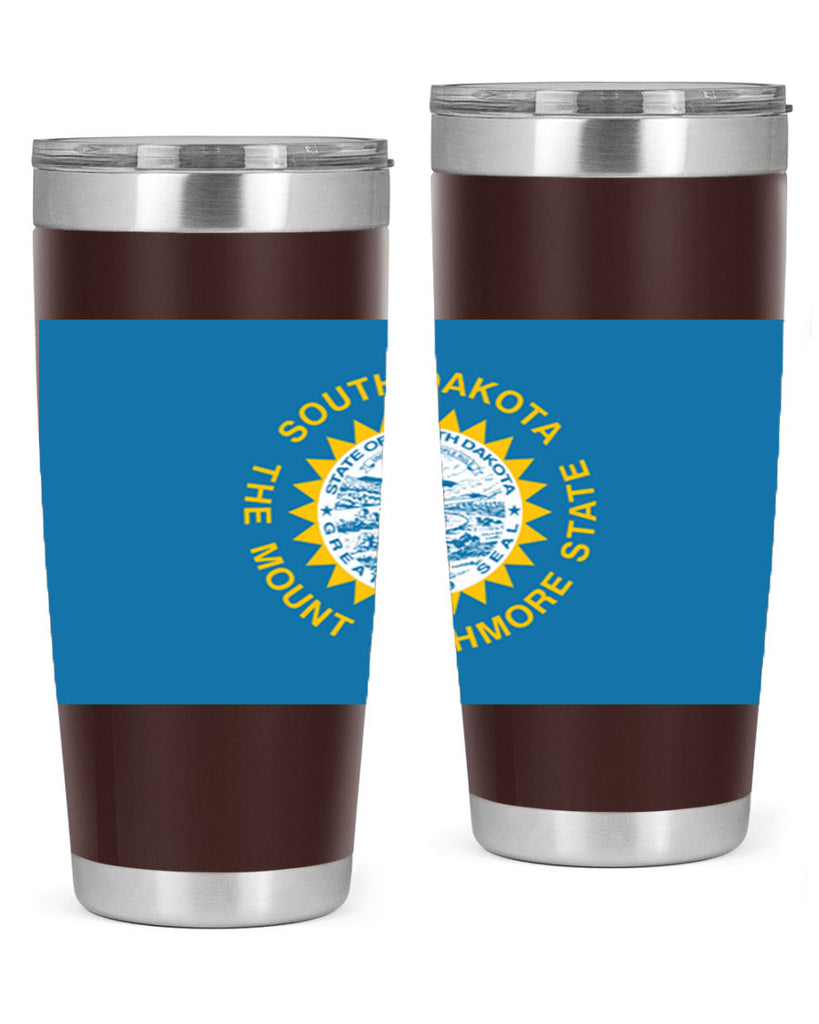 South Dakota 11#- Us Flags- Tumbler